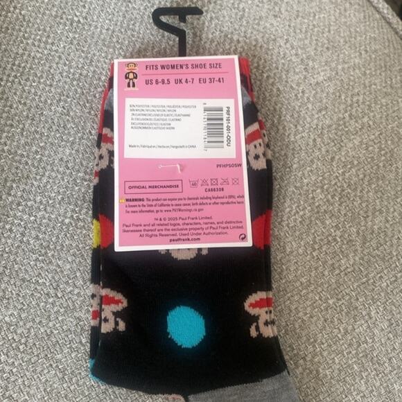 Paul Frank Julius Polka Dot Crew
Socks - Picture 5 of 8